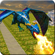 Fire Dragon Fighting Simulator 2018  Icon