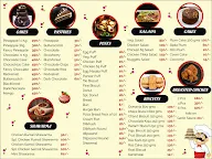 Grand Oven Bakery and Cafe menu 2