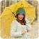 Rainy Photo Frame , Rainy GIF icon