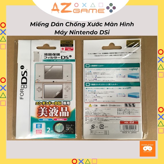 Miếng Dán Màn Hình Cho Nintendo Dsi Cao Cấp