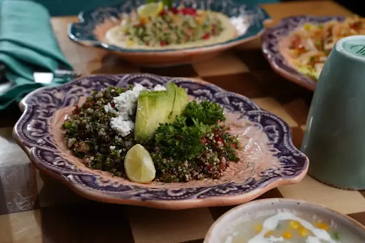 Tabbouleh Quinoa With Avocado And Feta Salad