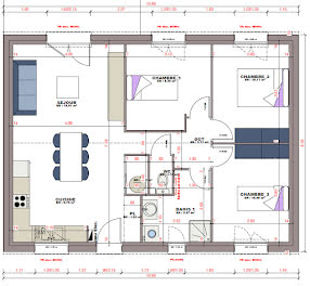 maison neuve à Etreillers (02)