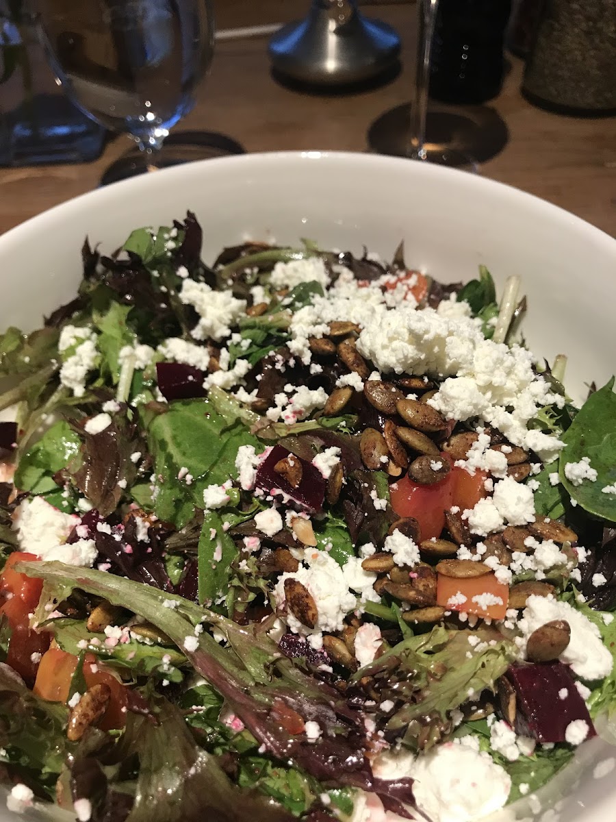 Random Tavern at Kedron Valley Inn Roasted Beet Salad. Yum!