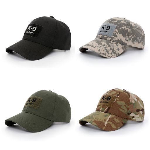 Title 1, Camouflage Tactical Baseball Cap K9 Embroidered...