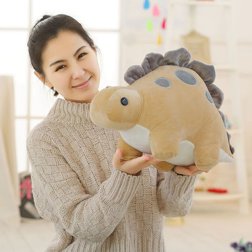 Title 8, Soft and cuddly dinosaur plush toy for kids. Pe...