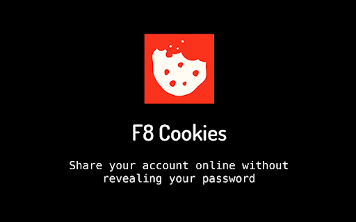 F8 Cookies - Share account không lộ mật khẩu