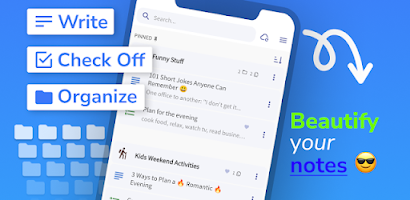 Notes in Folders: Folino Screenshot