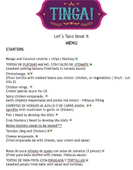 Tinga menu 4