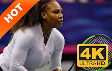 Serena Williams HD Pop New Tabs Theme small promo image