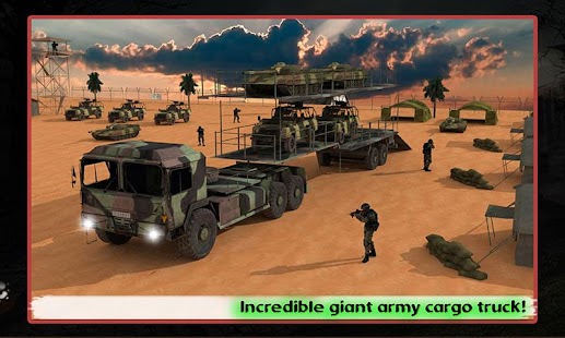 Army Cargo Transport Truck 1.0 APK + Мод (разблокирована) за Android