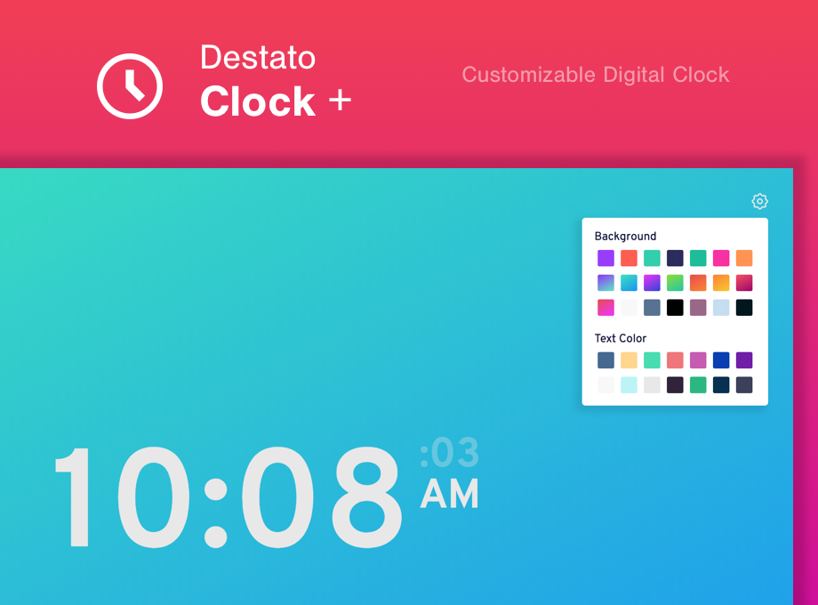Destato Clock + Preview image 1