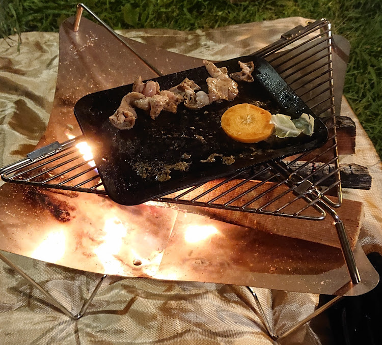 ランドクルーザープラドのキャンプ・焚き火・吹上高原キャンプ場に関するカスタム事例の投稿画像2枚目