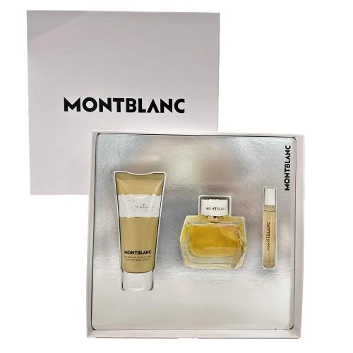 Bộ nước hoa MONTBLANC SIGNATURE ABSOLUE EDP 90ML + Mini 7.5ml + Body lotion 100ml_TGNH