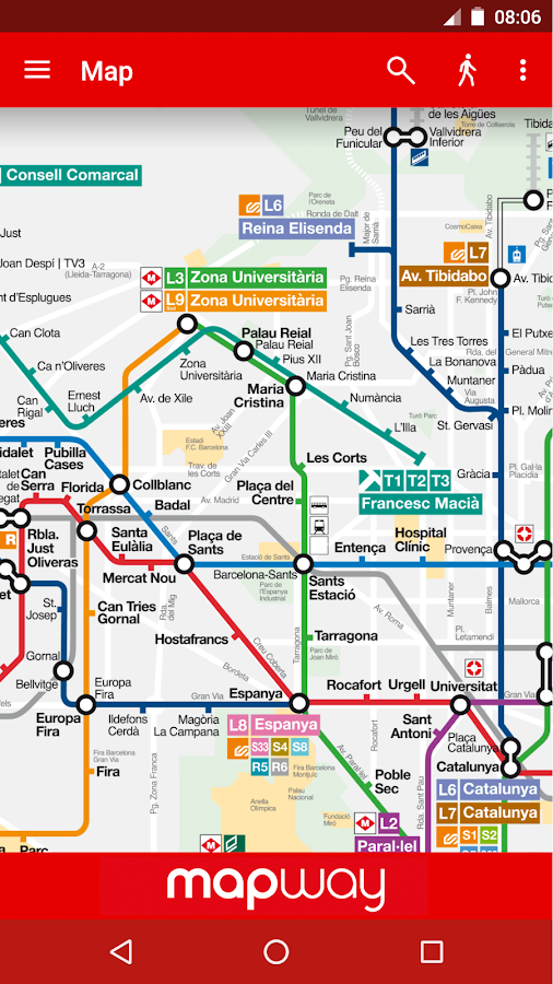 barcelona metro journey planner