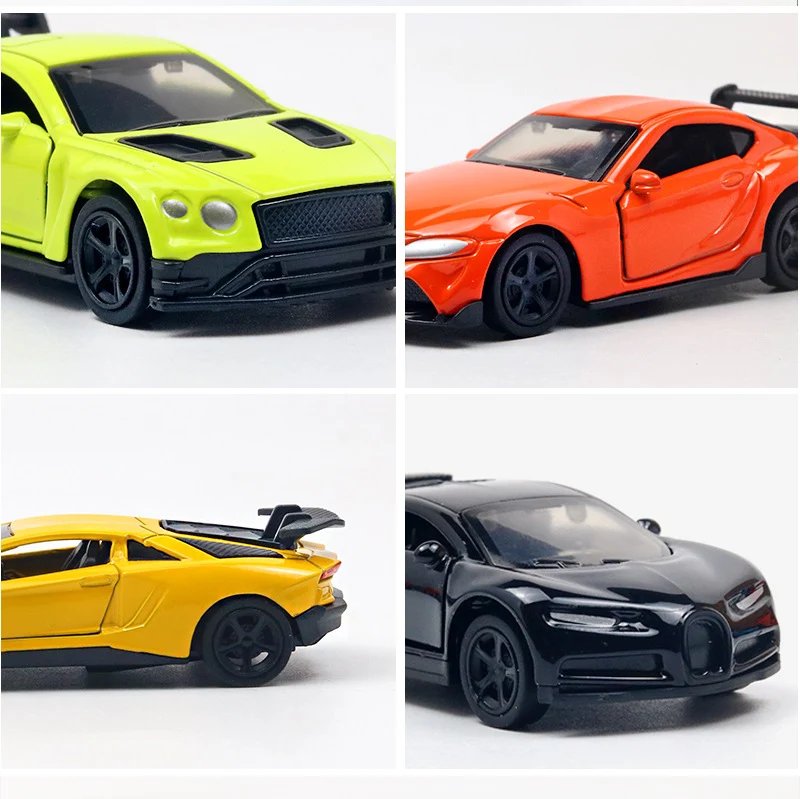 Title 5, Mini Alloy Sports Car Model Toy. Experience the...