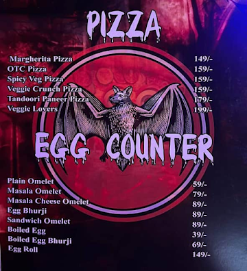 Monster Cafe menu 