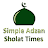 Adzan Simple: Jadwal Sholat icon