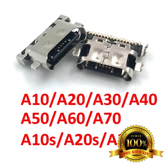 Chân Sạc Rời Samsung A20 A30 A40 A50 A51 A31 A71 A30S A50S A21S , ... New Dùng Thay Thế Sửa Chữa