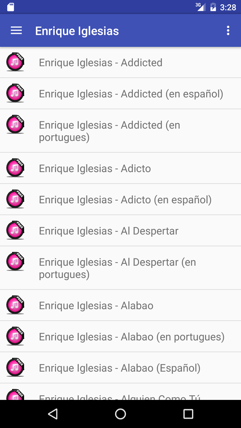 Letras de Enrique Iglesias Screen 2
