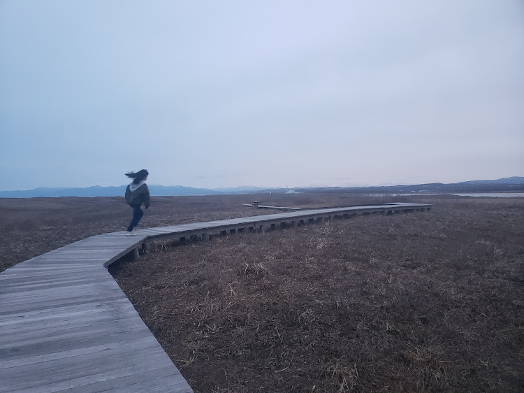 ランドクルーザープラドの札幌・北海道・石狩灯台・美脚はまだ装着してません・朝日はなかなか見れませんに関するカスタム事例の投稿画像4枚目
