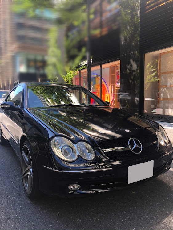 CLK クーペのHERMES SHOP marunouchi・ロールスロイス・レイズ・愛車をオープンに・ティディベア・医療従事者に感謝に関するカスタム事例の投稿画像1枚目