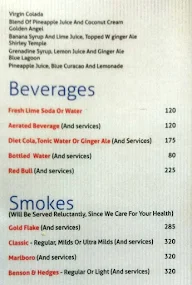 Slounge - Lemon Tree Hotel menu 2