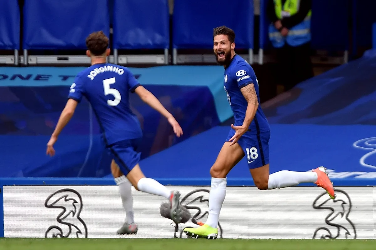 Olivier Giroud monte sur le podium des meilleurs buteurs français de l'histoire de la Premier League