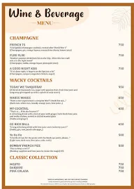 Welcomcafe Jacaranda, Welcomhotel Bengaluru menu 4