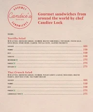 Candice's Gourmet Sandwiches menu 5