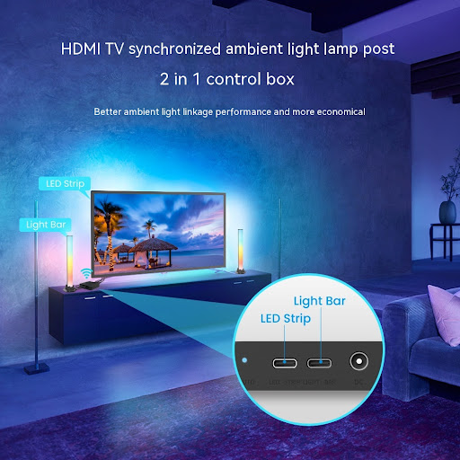 Title 1, Home Fashion Graffiti Smart Light Strip Brighte...