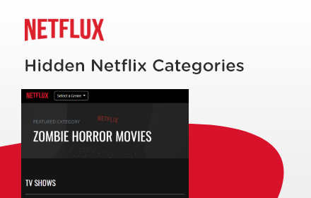 Netflux: Hidden Categories on Netflix small promo image