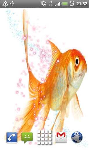 Gold Fish Live Wallpaper