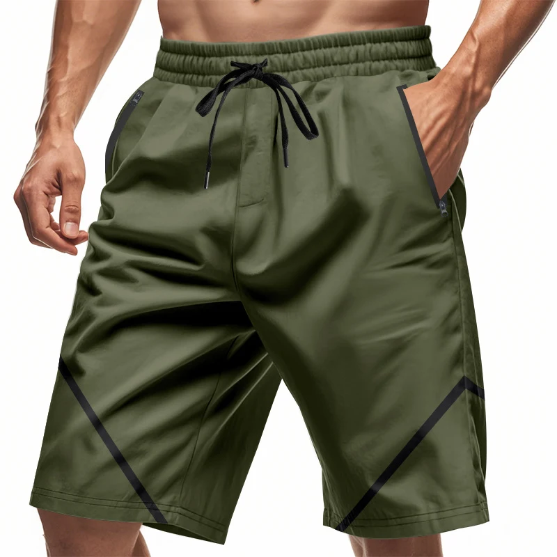 Short de Sport Homme Été Séchage Rapide Fitness Décontracté Fin Idéal pour les Activités Extérieures et un Confort Optimal pendant l'Exercice.
