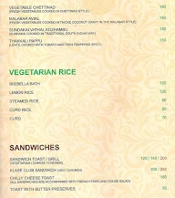 Aura -Klase Hotels menu 5