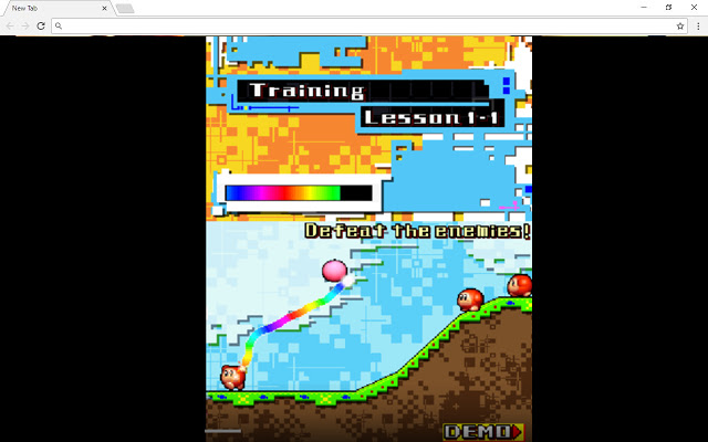 Kirby Canvas Curse New Tab