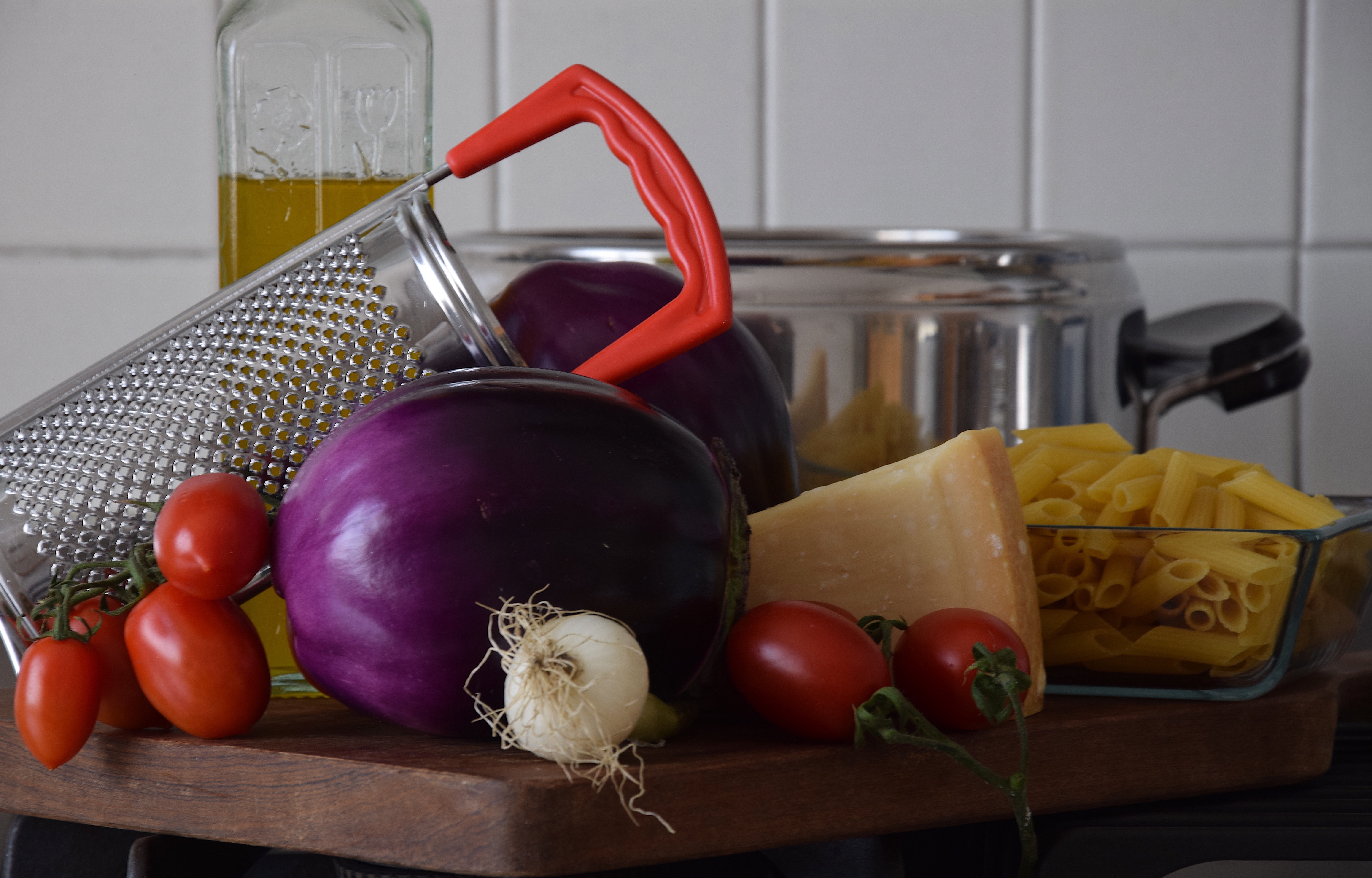 Fotoricetta : pasta alla Norma di s_ornella