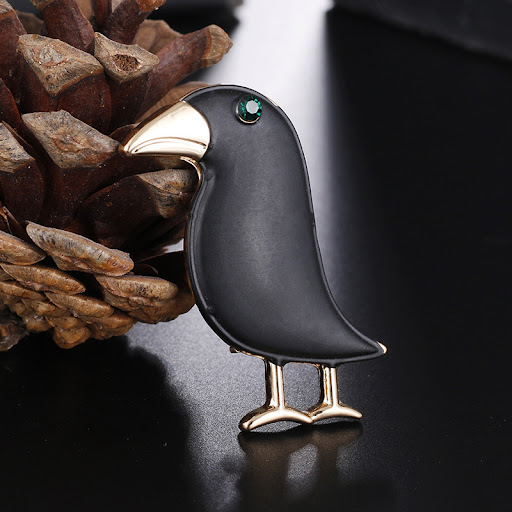 Title 4, Creatieve corsage vogel broche voor een vleugje...