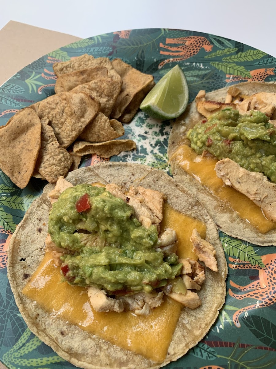 Gluten-Free Tacos at Noviembre Healthy Food