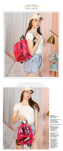 Title 2, Waterproof PVC Backpack Travel Girls