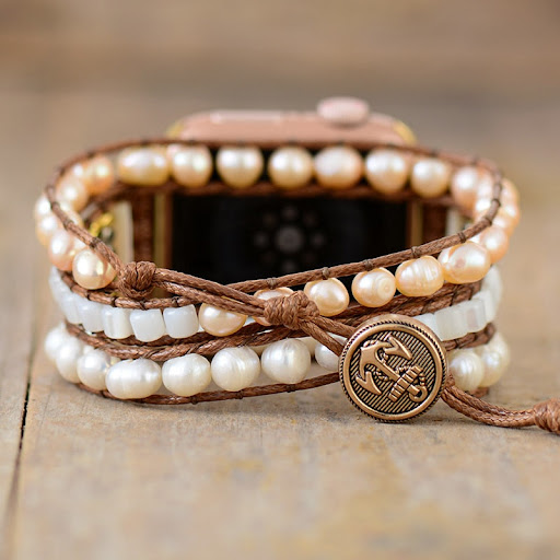 Title 2, Handmade Pearl Strap For Men And Women