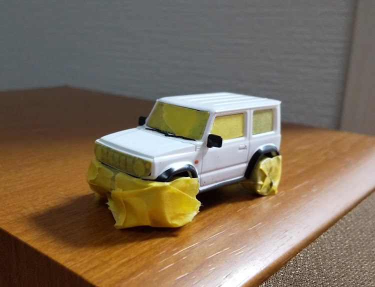 ジムニーのJB74 ガチャ・ジムニー 50周年記念車？に関するカスタム事例の投稿画像2枚目