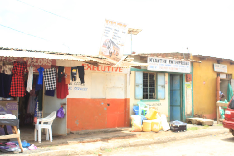 Locked Executive booking office following the presidential order of cessation of movement to some counties.