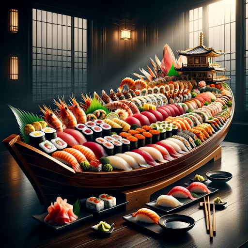 Sushi Boat [ Non-Veg ]