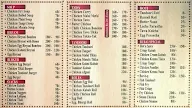 Rubal Chicken menu 2