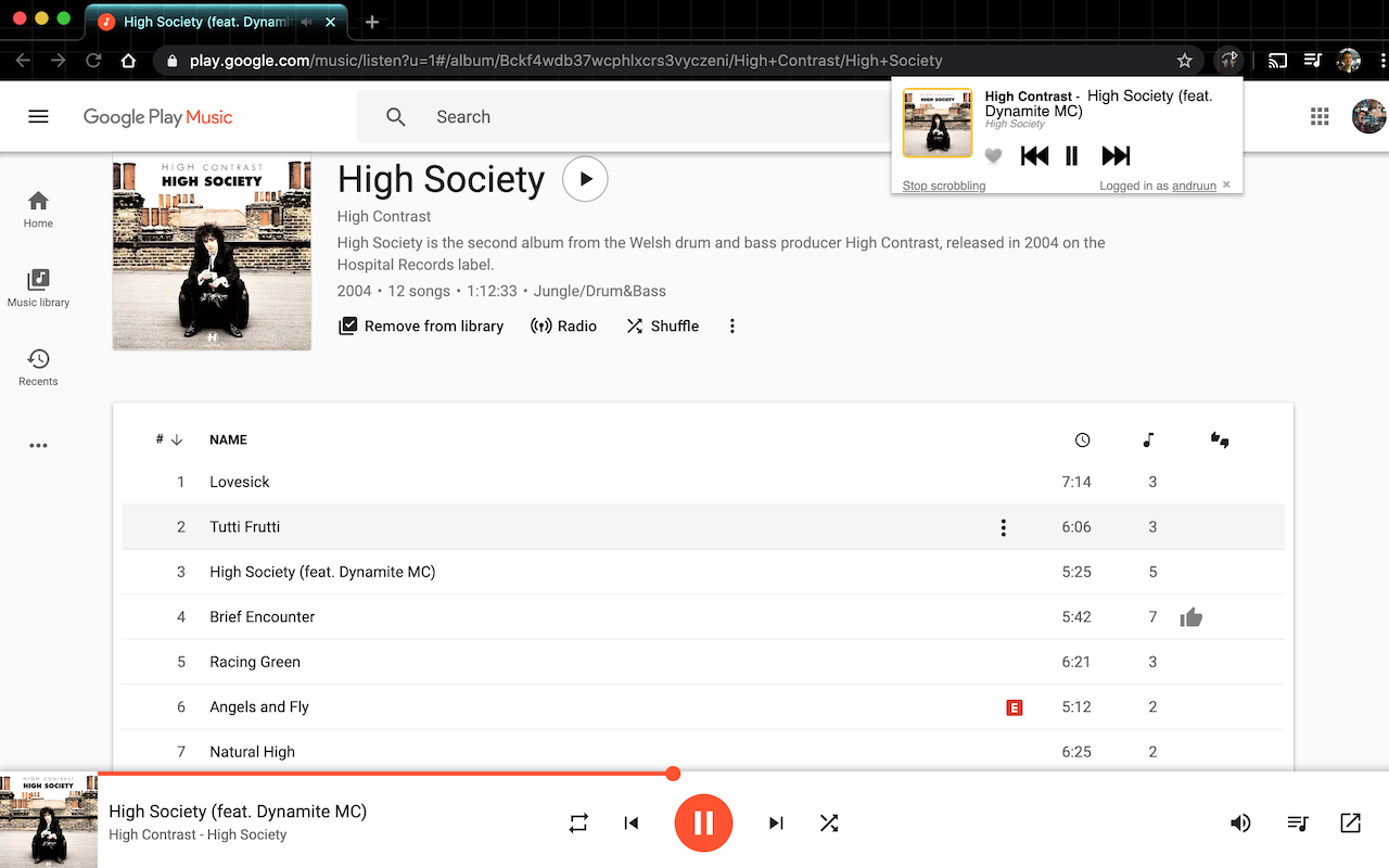 YouTube Music Last.fm Scrobbler Preview image 1