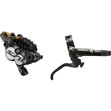 Shimano Saint BL-M820-B/BR-M820 Disc Brake and Lever - Rear, Post Mount, Finned