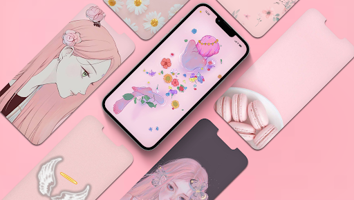 Screenshot Pink Aesthetic Wallpaper