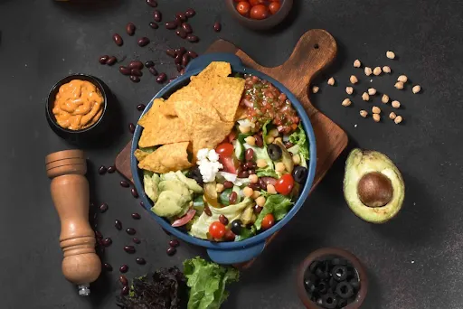 Nachos Avocado Mexican Salad