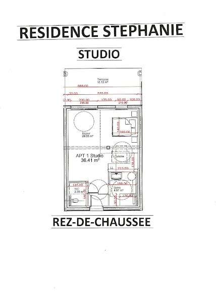 Vente appartement 1 pièce 36.41 m² à Stella (62780), 273 000 €