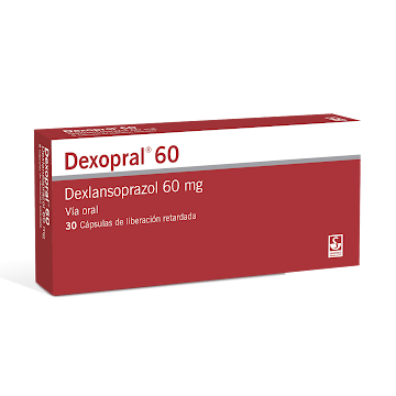 Dexopral Dexlanzoprazol 60 mg Siegfried Caja x 30 Cápsulas  